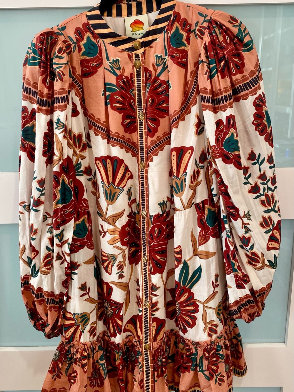 FARM Rio Floral Mini Dress – XS – NWOT - Picture 3 of 7